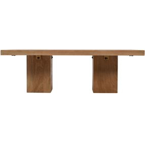 Sequoia Rustic Brown Rectangular Cocktail Table