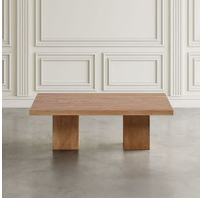 Sequoia Rustic Brown Rectangular Cocktail Table