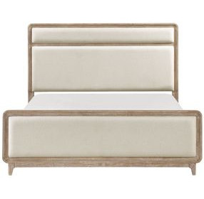 Wilshire Natural Upholstered Panel Bedroom Set