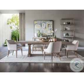 Simpatico White Oak Rectangular Extendable Dining Table