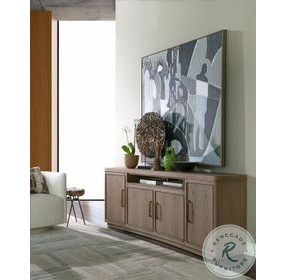 Simpatico White Oak TV Stand