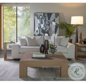 Simpatico White Oak Square Cocktail Table