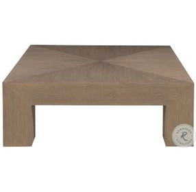 Simpatico White Oak Square Occasional Table Set