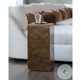 Simpatico Walnut and Brazilian Slate Spot Table