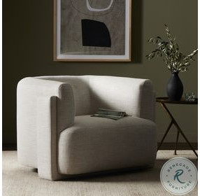 Hartley Dover Crescent Performance Fabric Crescent Chair