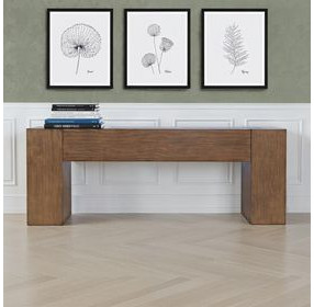 Taos Chestnut 79" Sofa Console Table
