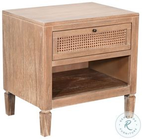 Seabourne Natural 1 Drawer Nightstand