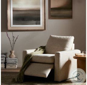 Tillery Antigo Natural Performance Fabric Power Reclining Chair