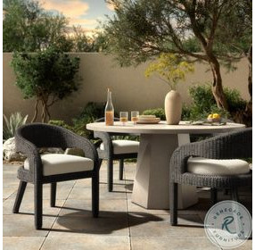 Hawkins Vintage Coal Outdoor Dining Chair