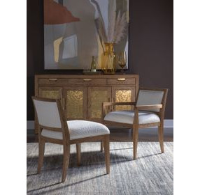 Barnaby White Performance Fabric Side Chair