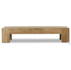 Abaso Rustic Wormwood Oak Rectangular Occassional Table Set
