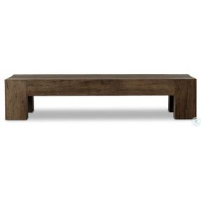 Abaso Ebony Rustic Wormwood Oak Rectangular Occassional Table Set