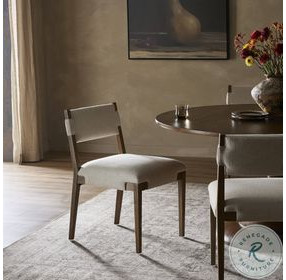 Tamari Antwerp Natural Performance Fabric Dining Chair