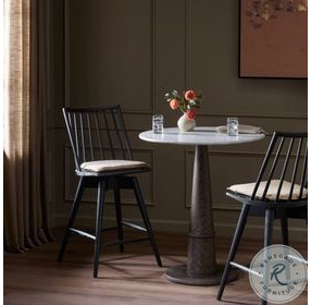 Lewis Lavon Flint Swivel Counter Height Stool