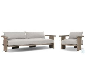 Tahana Hayes Fog Performance Fabric Upholstered Outdoor Living Room Set
