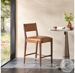 Tamari Sonoma Chestnut Counter Height Stool