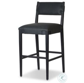 Tamari Brickhouse Black Bar Stool