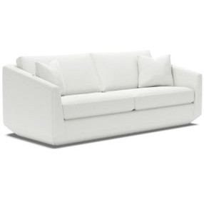 Veronica Ivory Sofa with 2 Pillows
