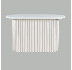 Auden White 48" Sofa Console Table