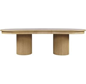 Auden Natural Extendable Oval Dining Table