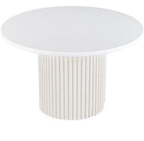 Auden White 48" Round Dining Table