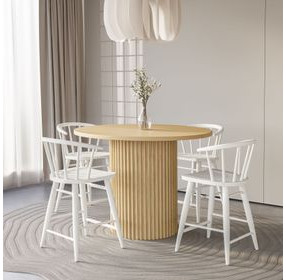 Auden Natural 48" Round Counter Height Dining Table