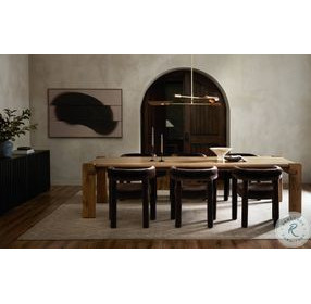 Marcia Natural Reclaimed French Oak 120" Rectangular Dining Table