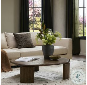 Falco Grey Reclaimed French Oak Large Free Form Nesting Table