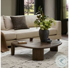 Falco Grey Reclaimed French Oak Small Free Form Nesting Table