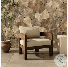 Jackson Ellor Beige Outdoor Chair