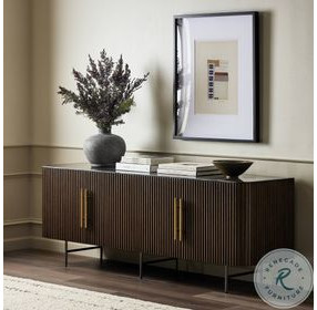 Fletcher Terra Brown Oak 73" Media Console