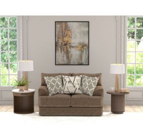 Tyson Hazel Loveseat with Cuddler Cushions