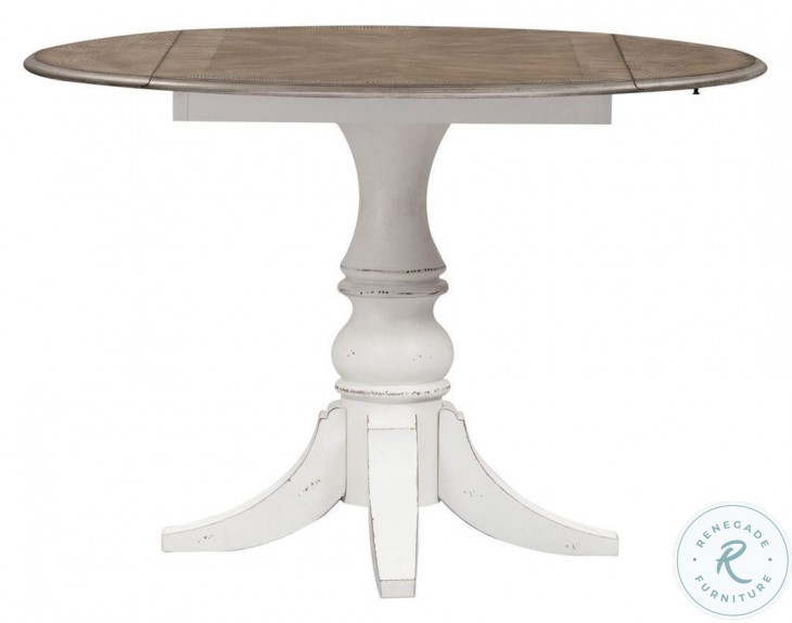 Magnolia Manor Antique White Drop Leaf Dining Table from Liberty ...