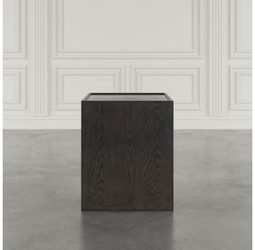 Laurel Espresso 15" Square End Table