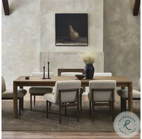 Noeline Resawn Worn Oak 136" Extendable Rectangular Dining Table