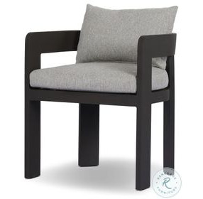 Jackson Concha Fog Outdoor Metal Dining Chair