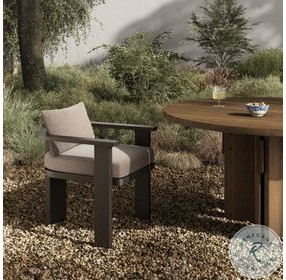 Tahana Casa Grey Outdoor Metal Dining Chair
