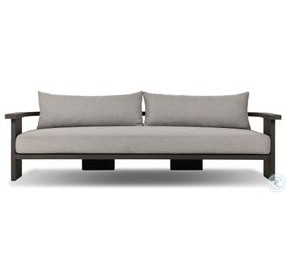 Tahana Casa Grey Performance Fabric Upholstered Outdoor Metal Living Room Set