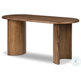 Paden Seasoned Brown Acacia 65" Desk