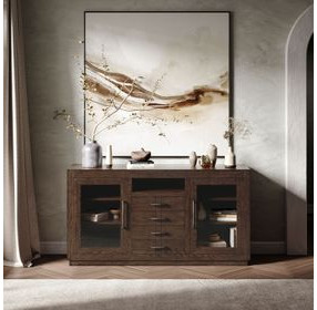 Auburn Hills Dark Oak 60" Media Console