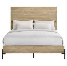 Newhall Vintage Oak Melamine Panel Bedroom Set