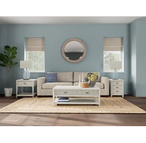 Carmella Pebble Oak Rectangular Occassional Table Set