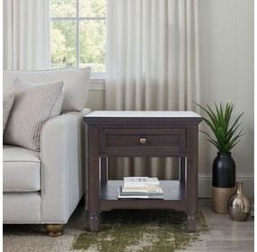 Brentwood Arbor Oak Square End Table