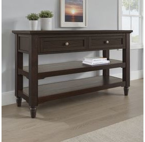 Brentwood Arbor Oak 50" Sofa Console Table
