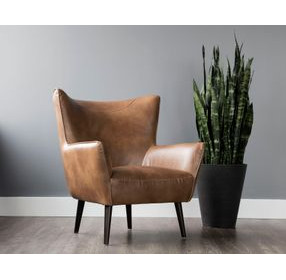 Latham Tobacco Tan Upholstered Lounge Chair