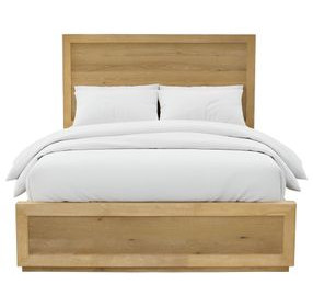 Harper Light Oak Platform Bedroom Set