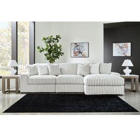Stupendous Alloy 3 Piece Modular Sectional with Chaise