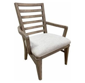 Meadowbrook Sand Upholstered Arm Chair Set of 2