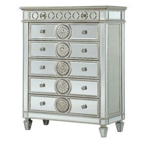 Varian Silver 6 Drawer Chest