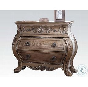 Ragenardus Vintage Oak Nightstand